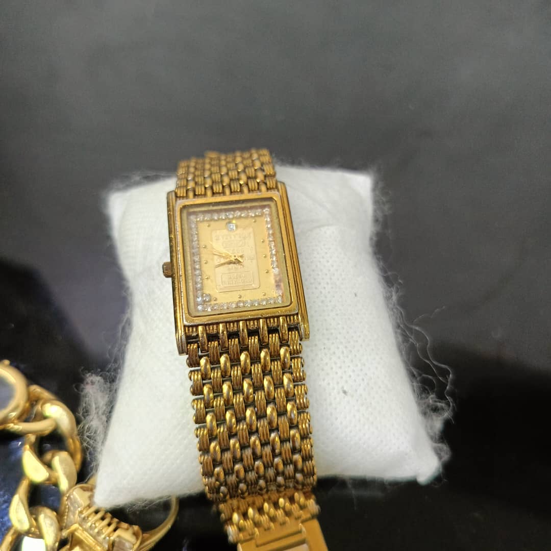 Lot en plaqué or vintage