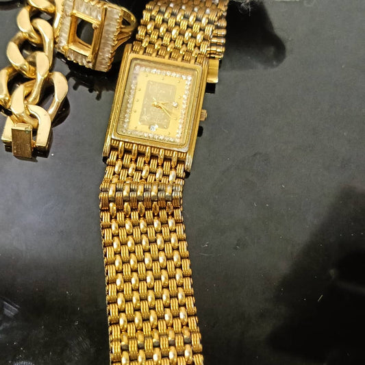 Lot en plaqué or vintage