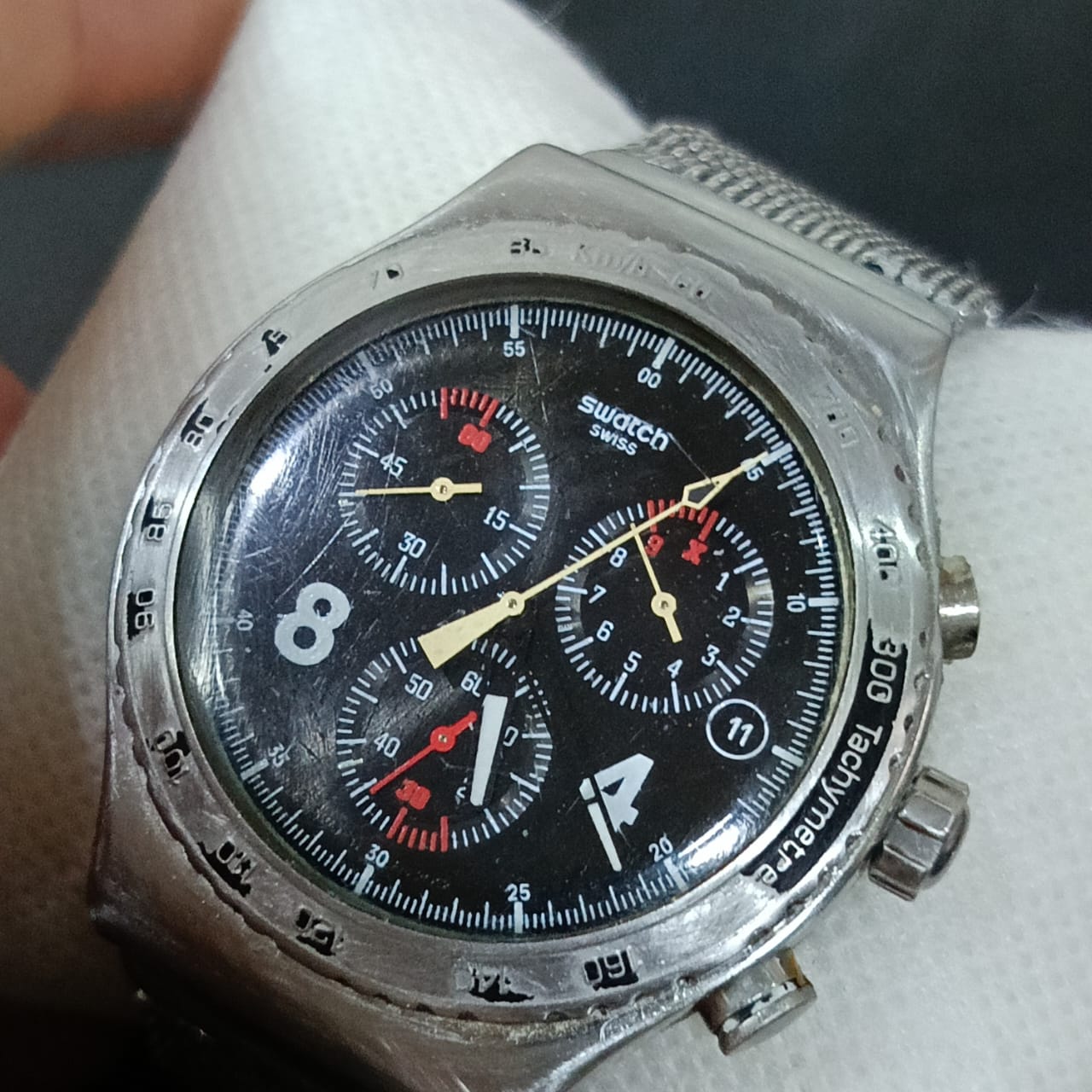 Montre swatch chronographe original Quartz