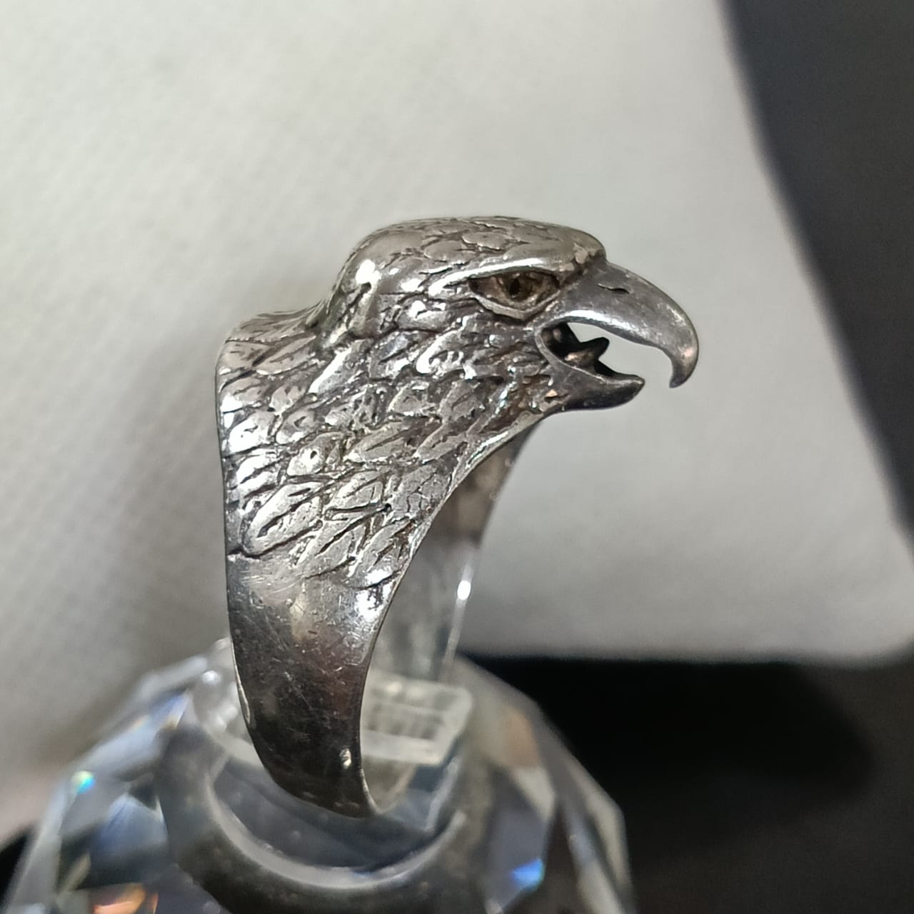 خاتم فضة نسر تحفة