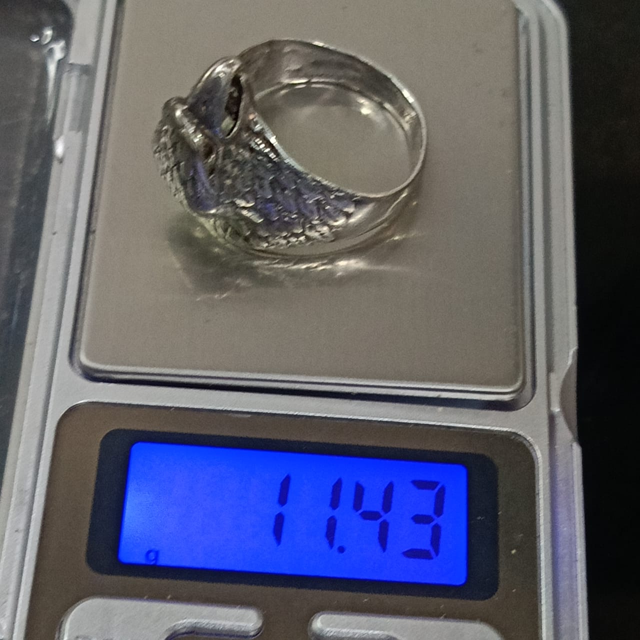 خاتم فضة نسر تحفة