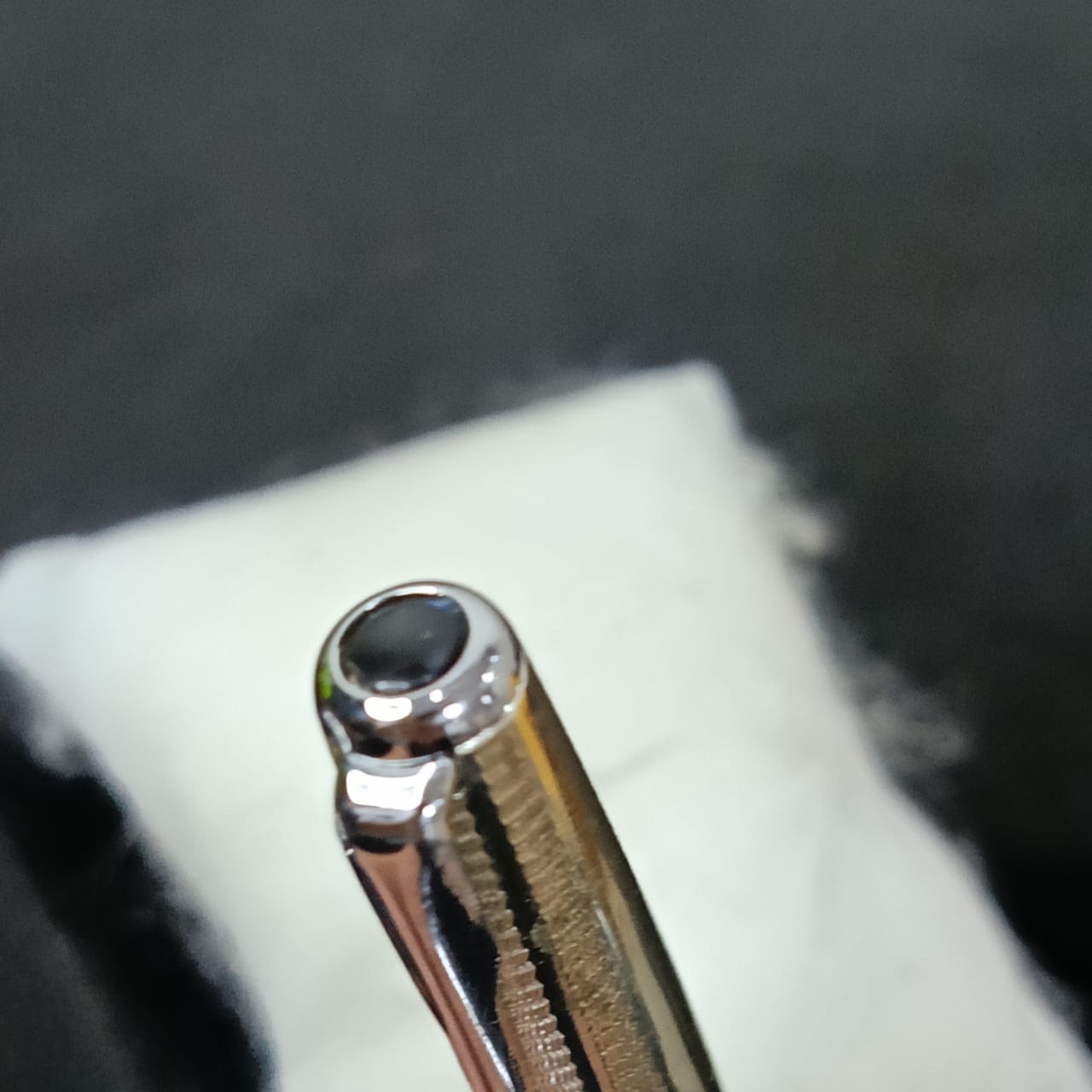 Stylo Parker sonnet USA original plaqué or blanc