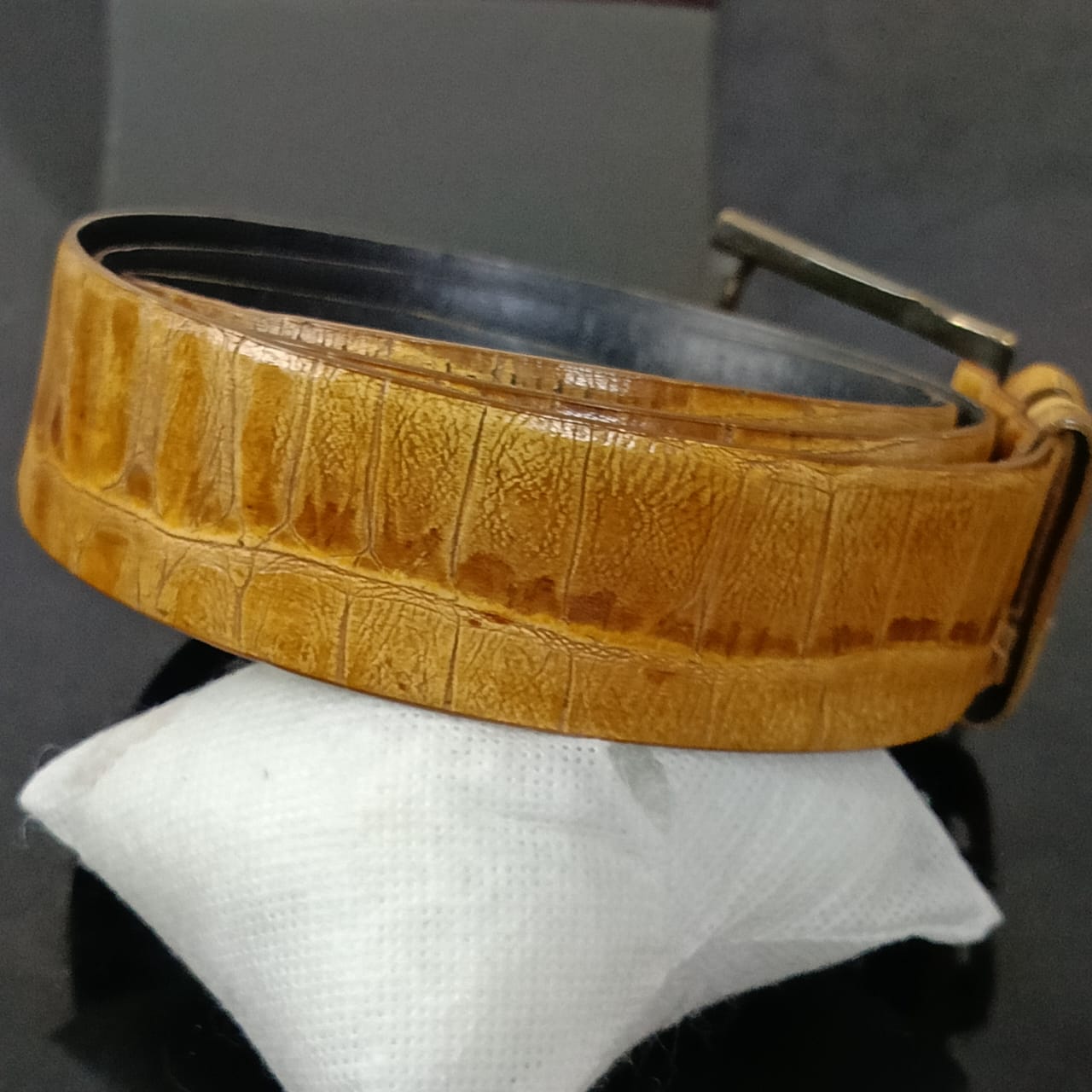 Ceinture en cuir vintage original