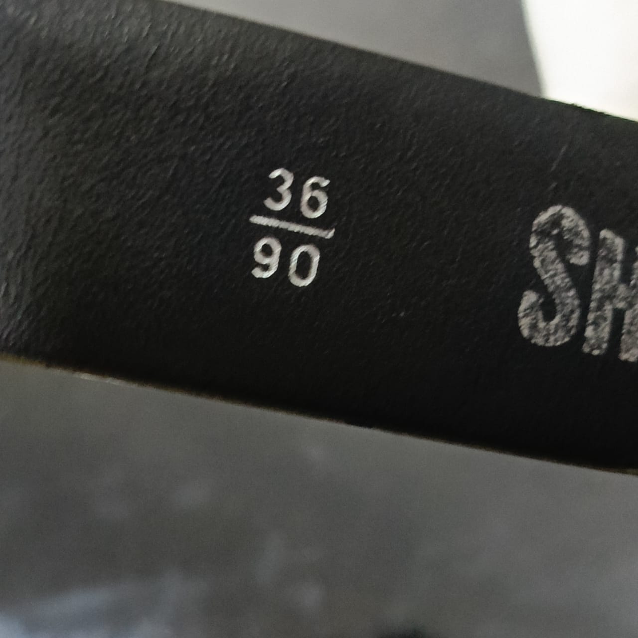 Ceinture en cuir vintage original