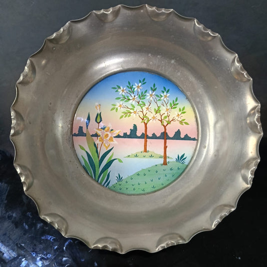 Ancien plat art déco original vintage