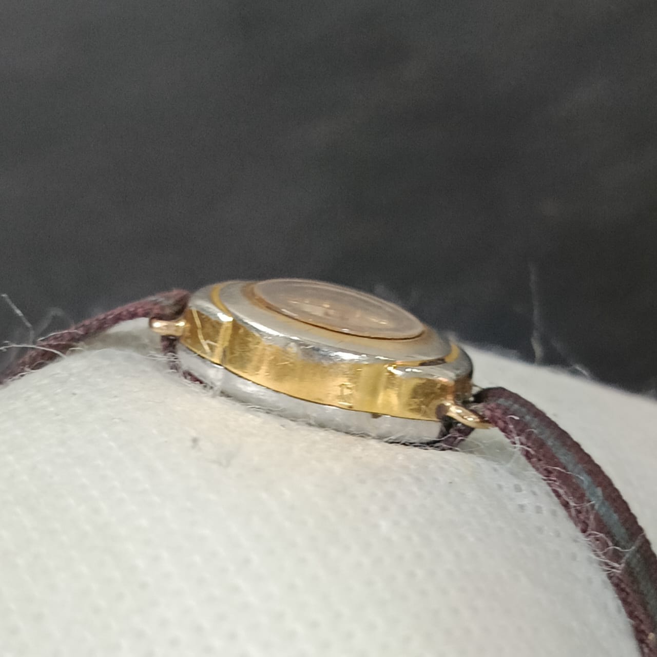 Montre kivi femme mécanique plaqué or vintage original