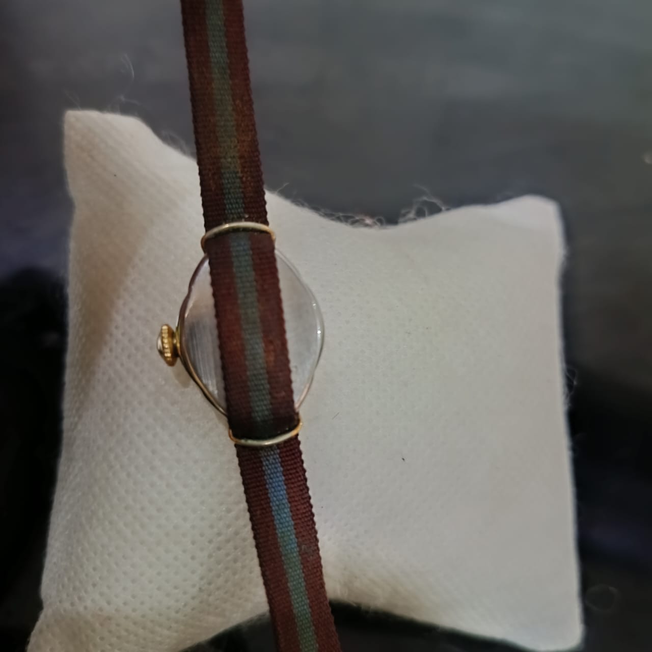 Montre kivi femme mécanique plaqué or vintage original