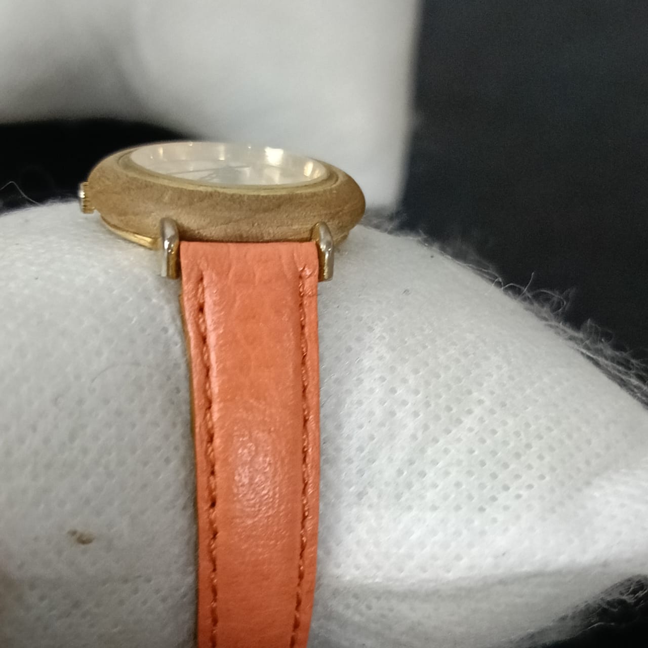 Montre femme quartz original en bois