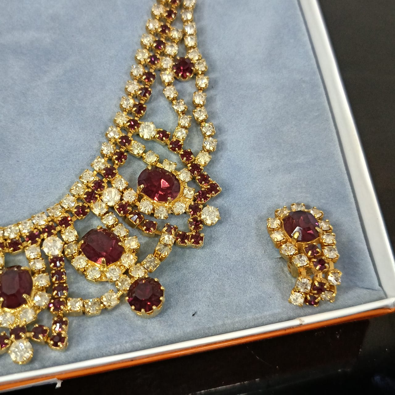 Ancien parure en plaqué or