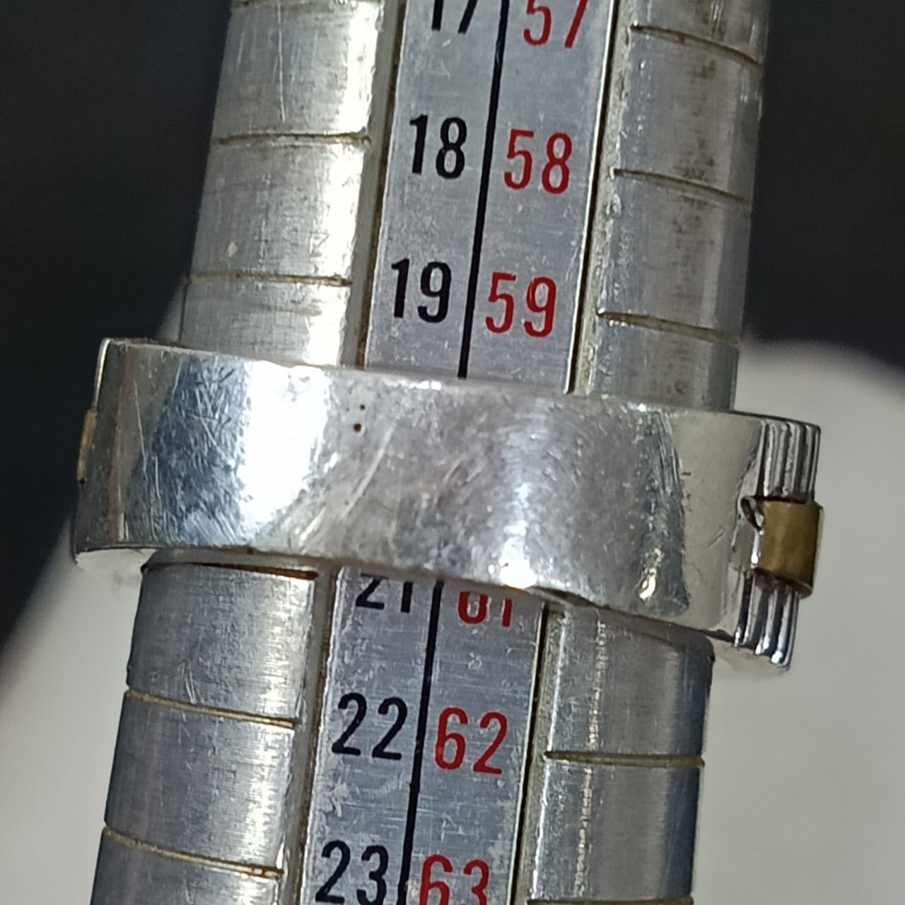 خاتم رجالي نادر تحفة فصة بحجر ماس طبيعي