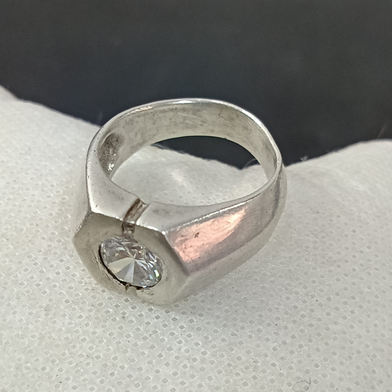 خاتم فضة تحفة