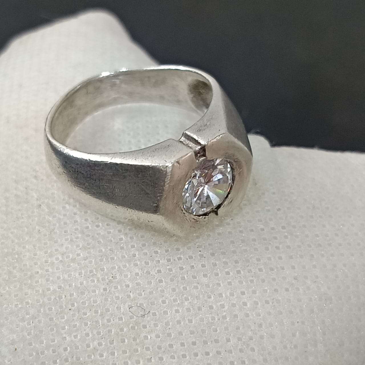 خاتم فضة تحفة