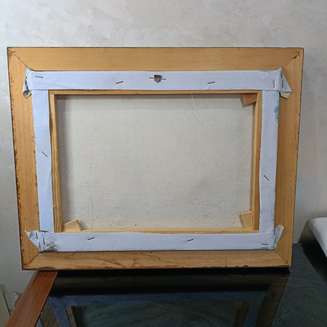 Tableau peinture huile sur toile signée