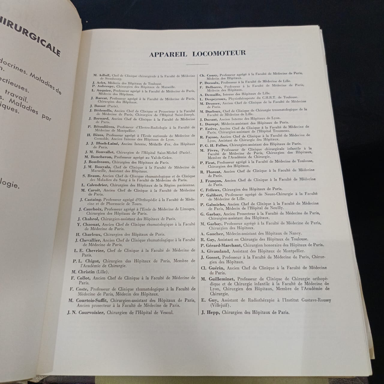 Livre: encyclopédie médico chirurgicale , anné 1929