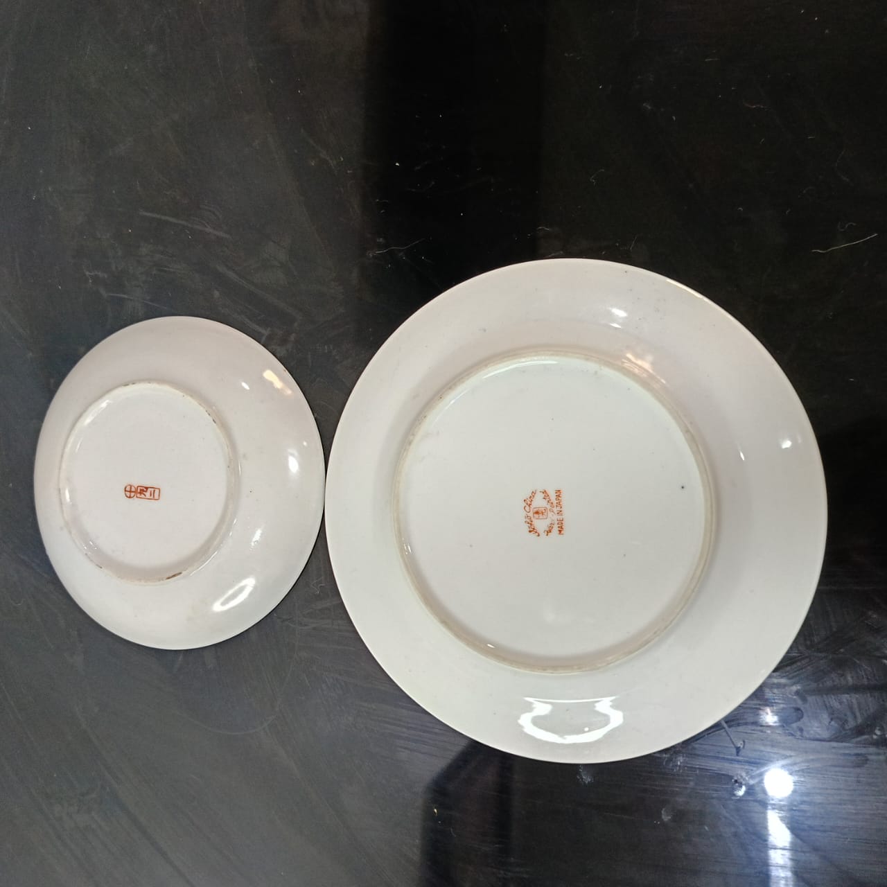 02 plats Art déco original vintage