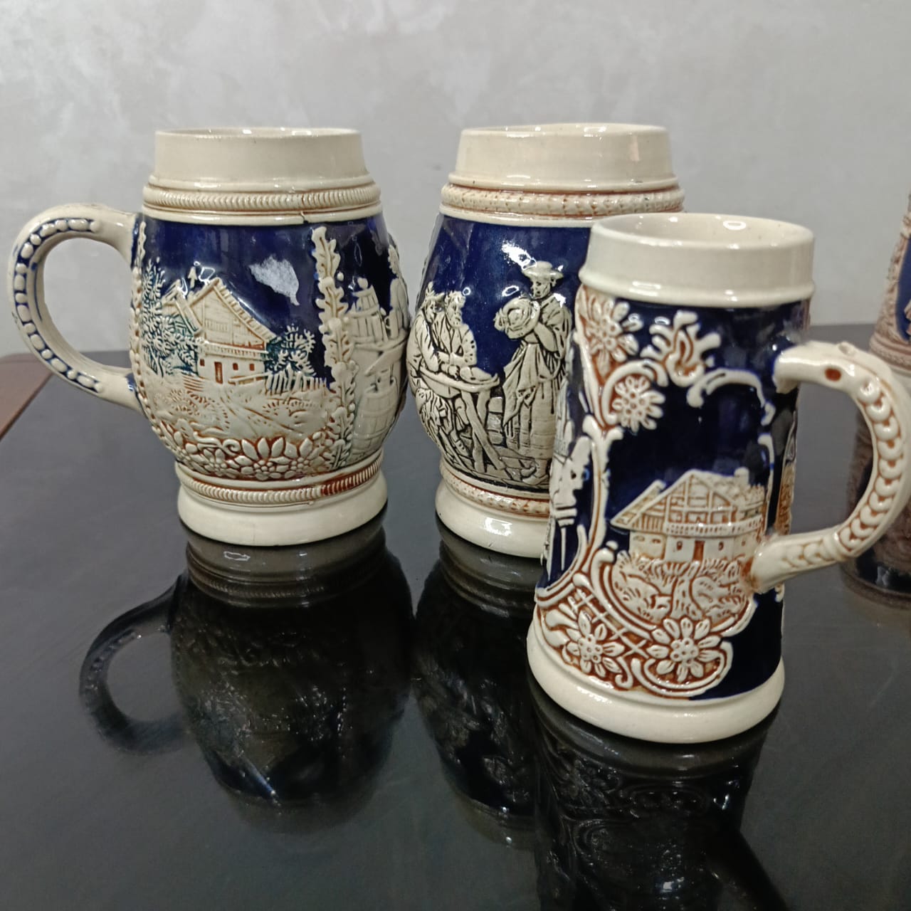 03 pièces Art déco original vintage rare