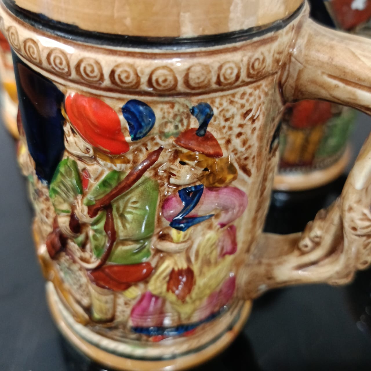 04 pièces Art déco original vintage rare