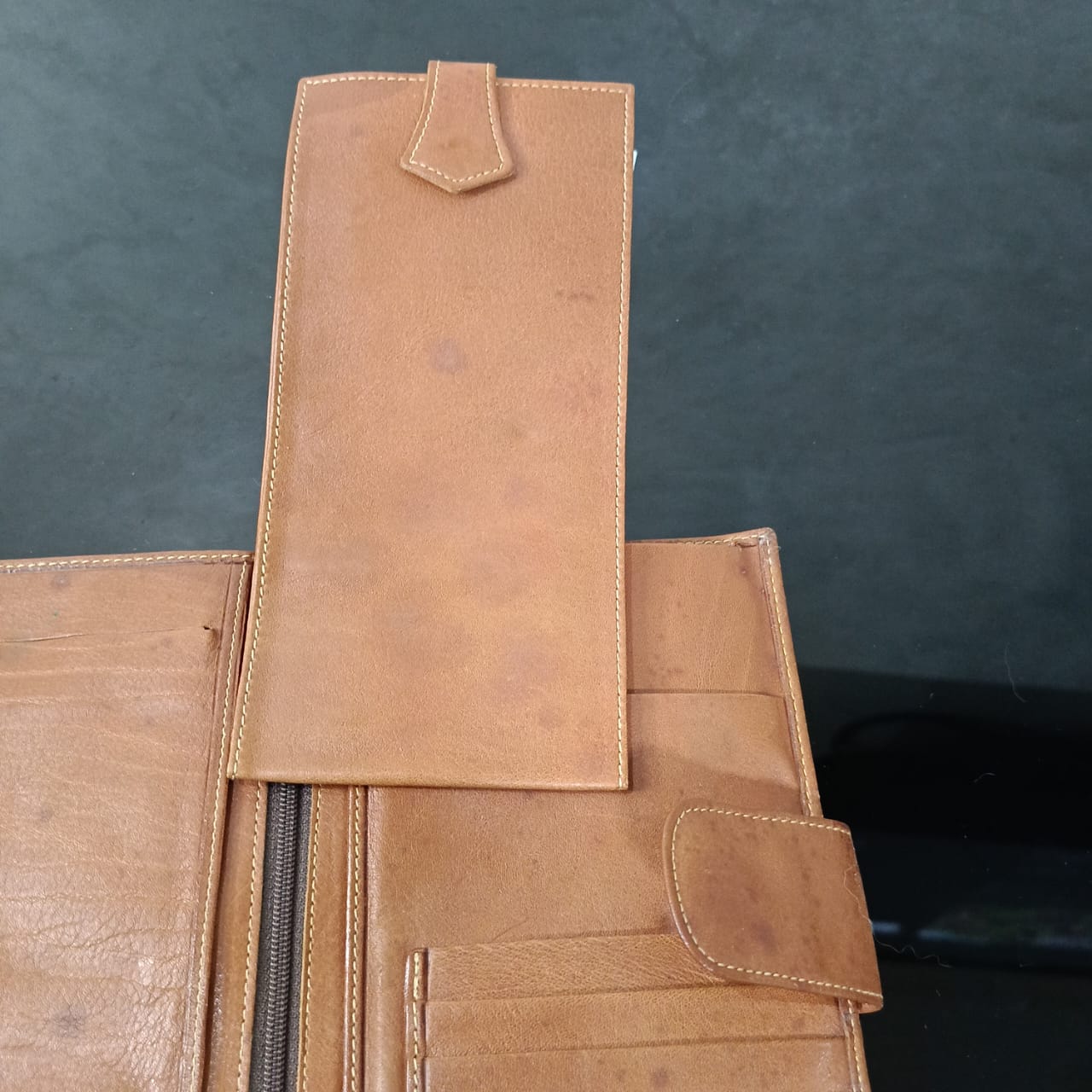 Portefeuille Pielnoble en cuir vintage original