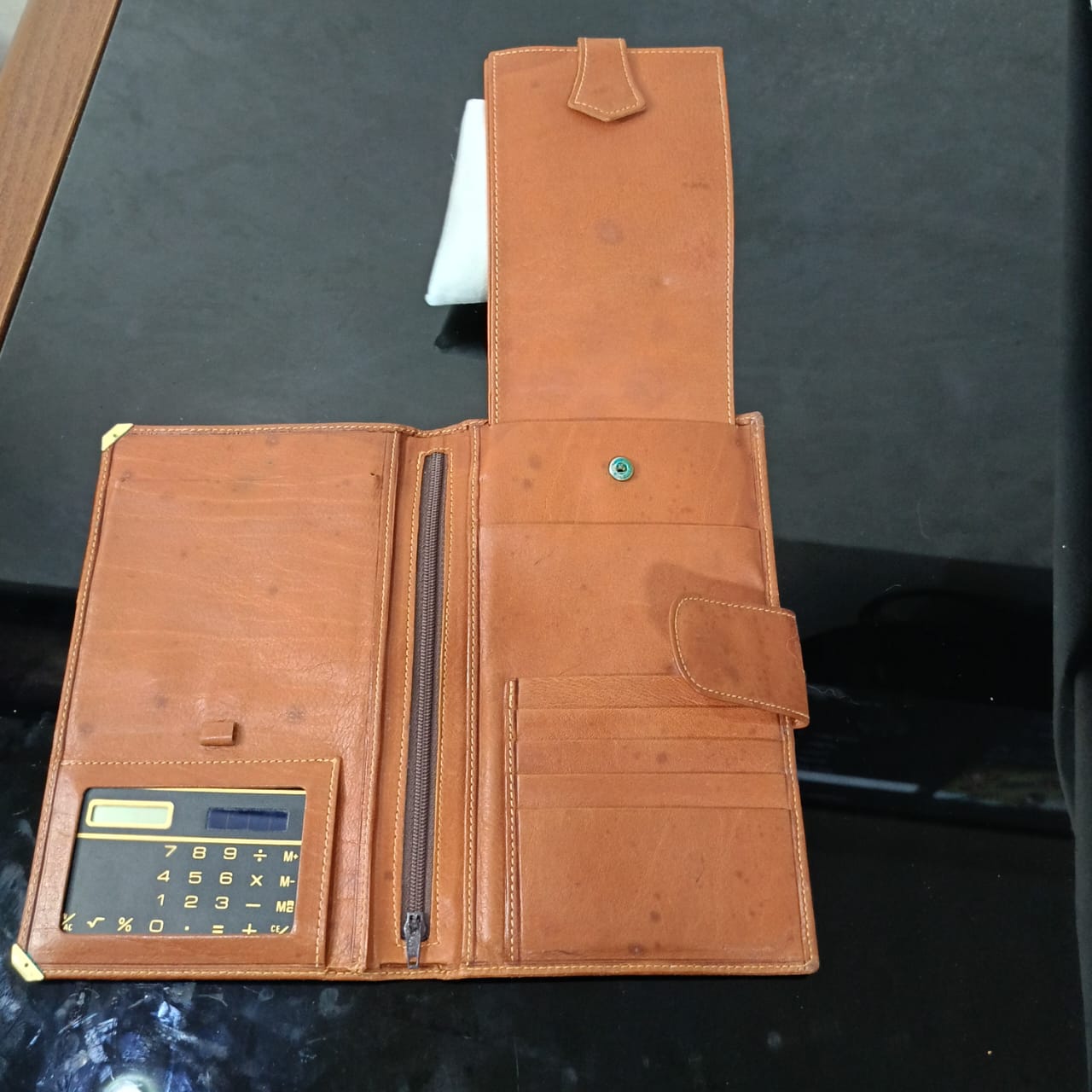 Portefeuille Pielnoble en cuir vintage original