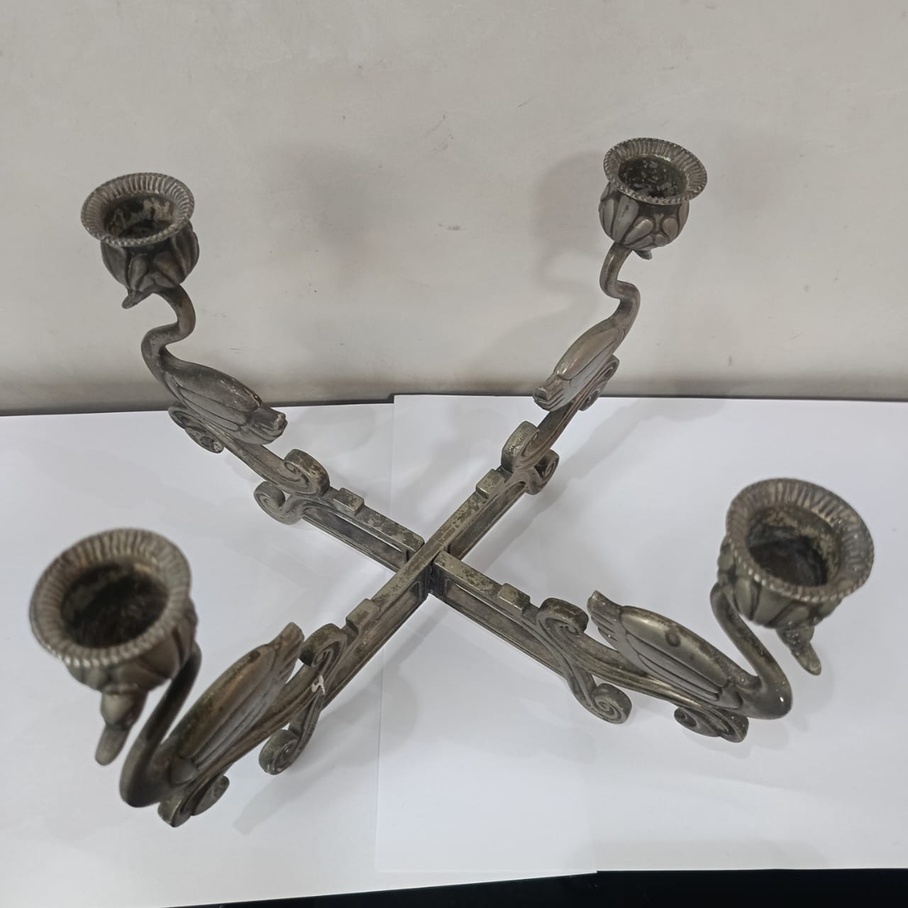 Ancien chandelier vintage original