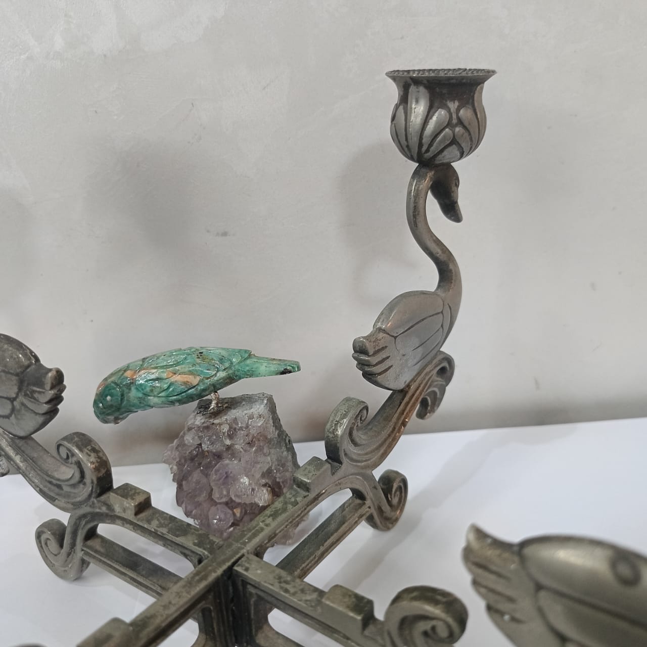 Ancien chandelier vintage original