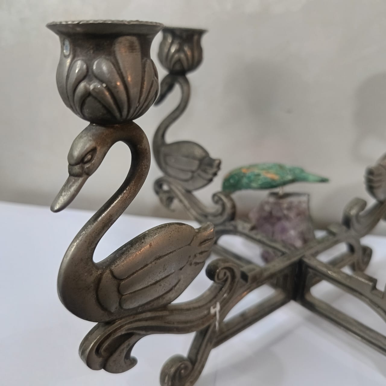 Ancien chandelier vintage original