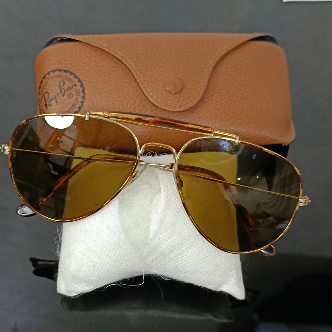 Lunette ray ben USA bl tigre original