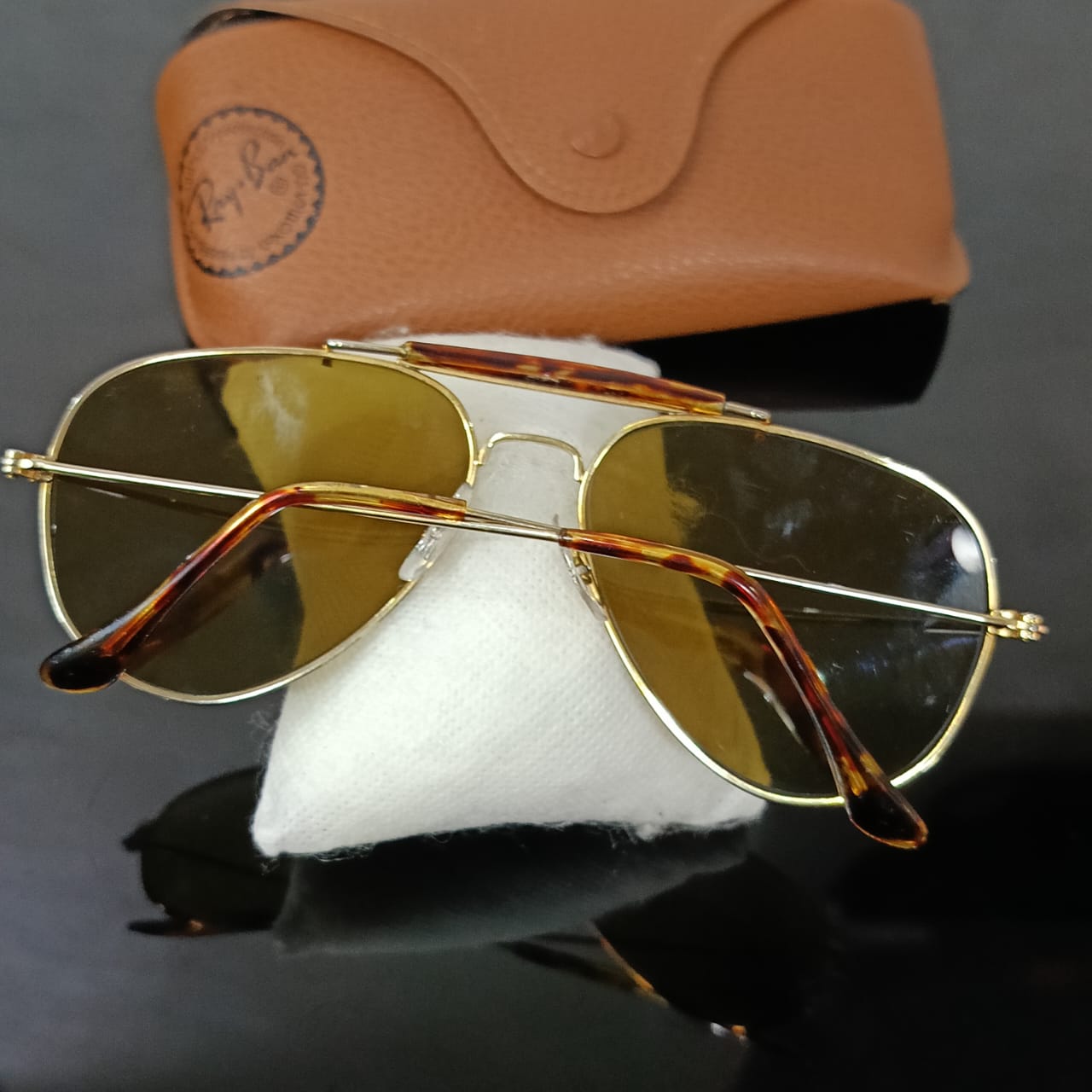 Lunette ray ben USA bl tigre original