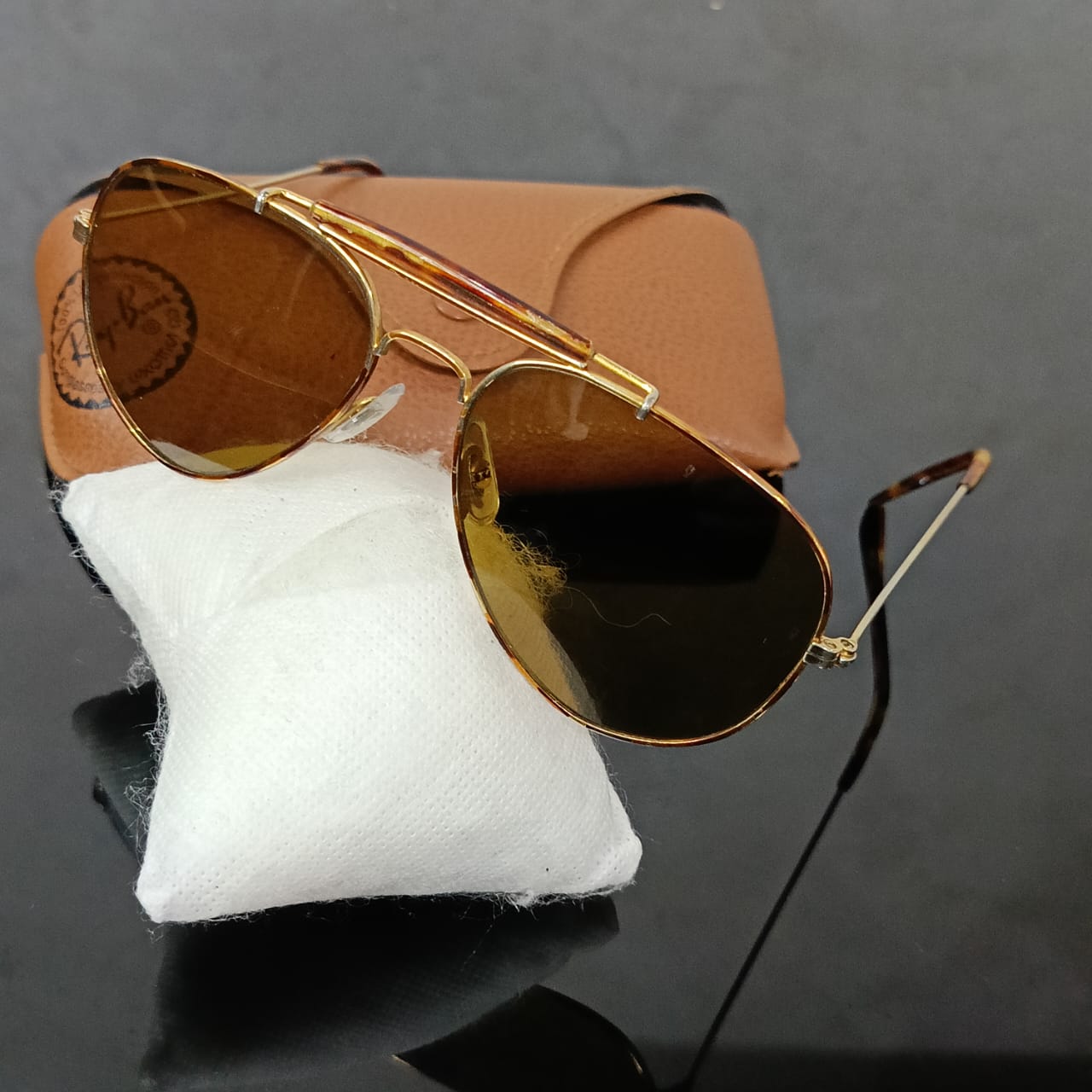 Lunette ray ben USA bl tigre original