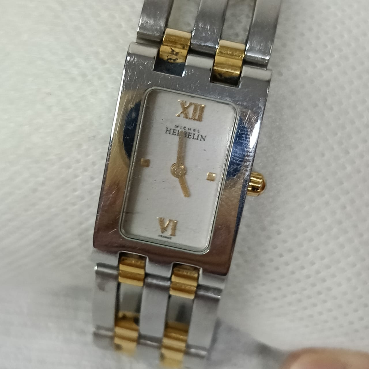 Montre Michel herbelin suisse extra plat femme original Quartz