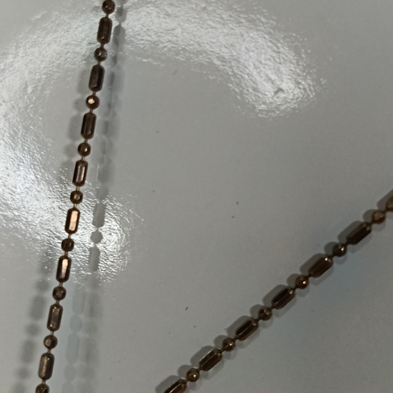 سلسلة تحفة فرماي 925 فضة وذهب