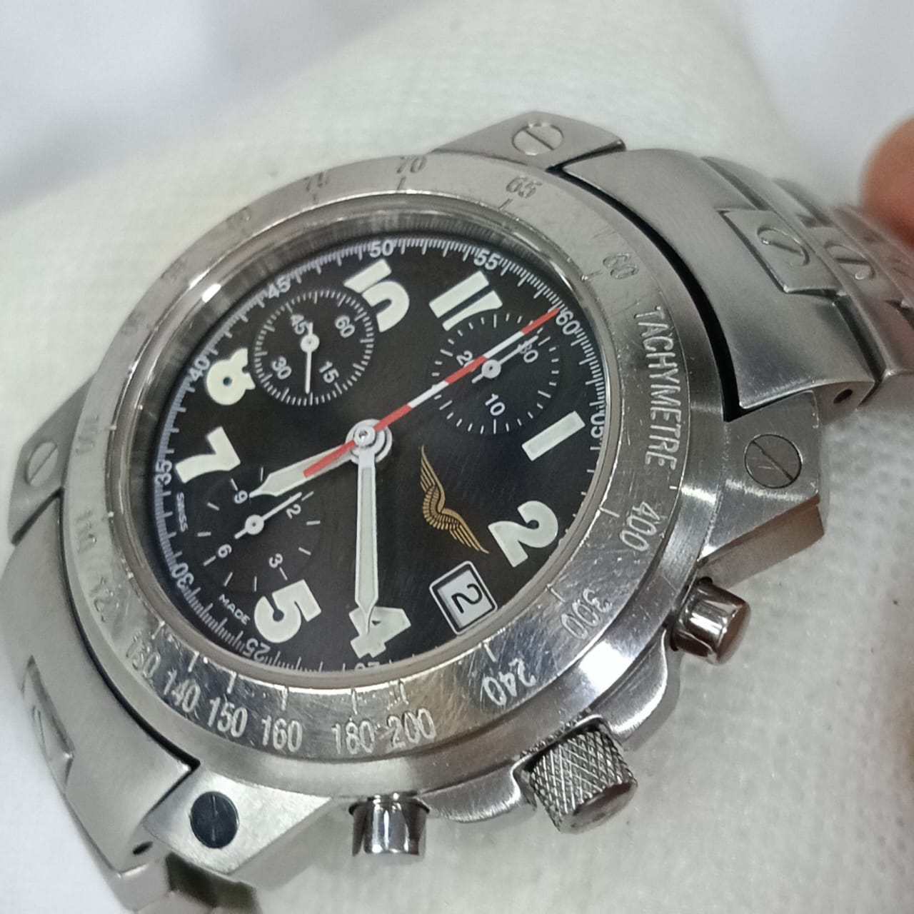 Montre north eagle automatique choronographe original