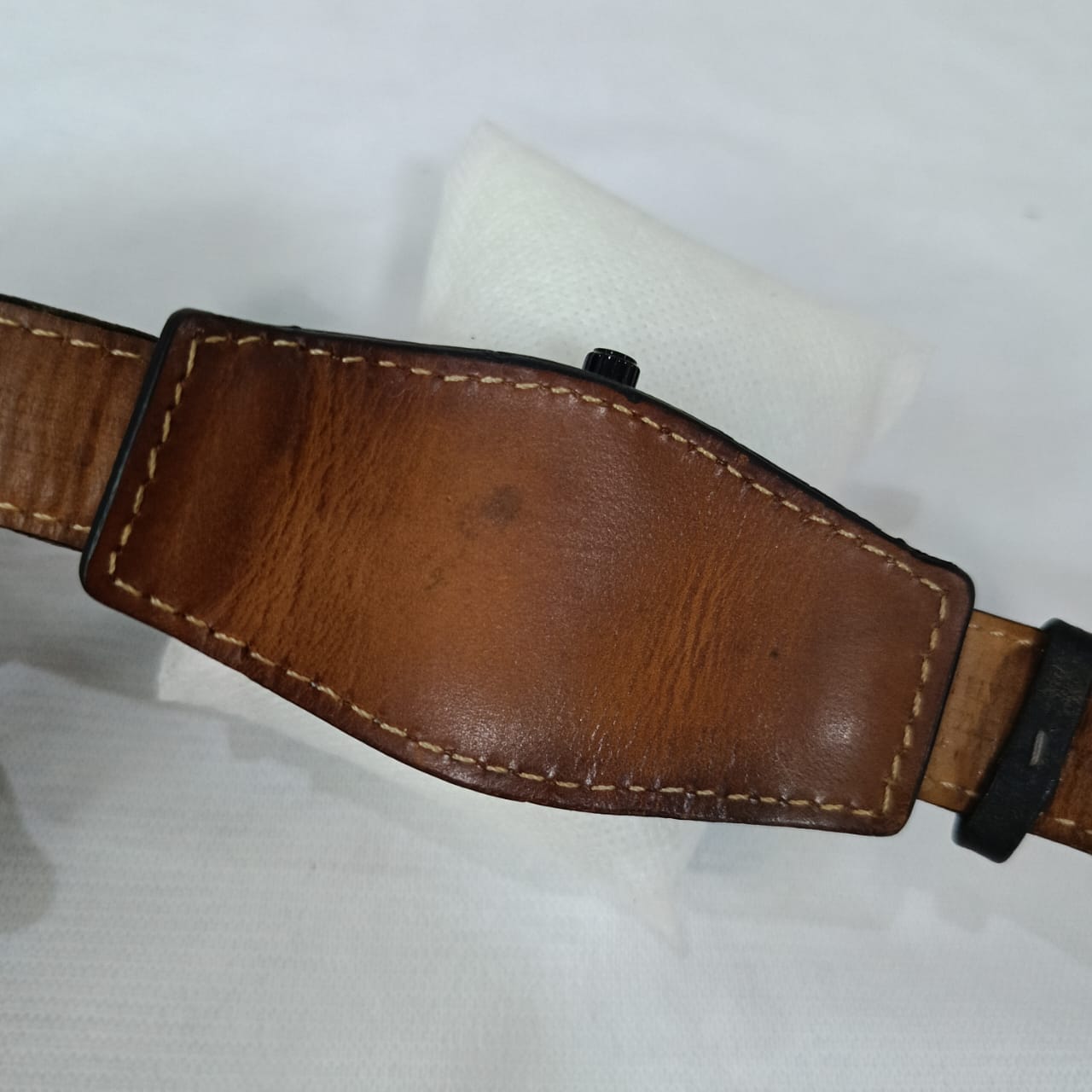 Montre all placks placks en cuir vintage original Quartz