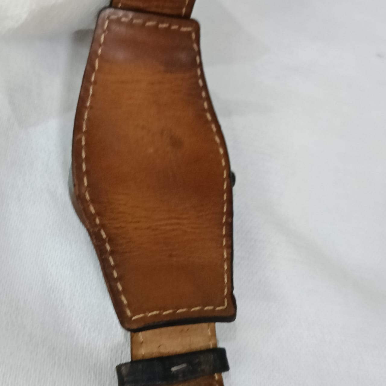 Montre all placks placks en cuir vintage original Quartz