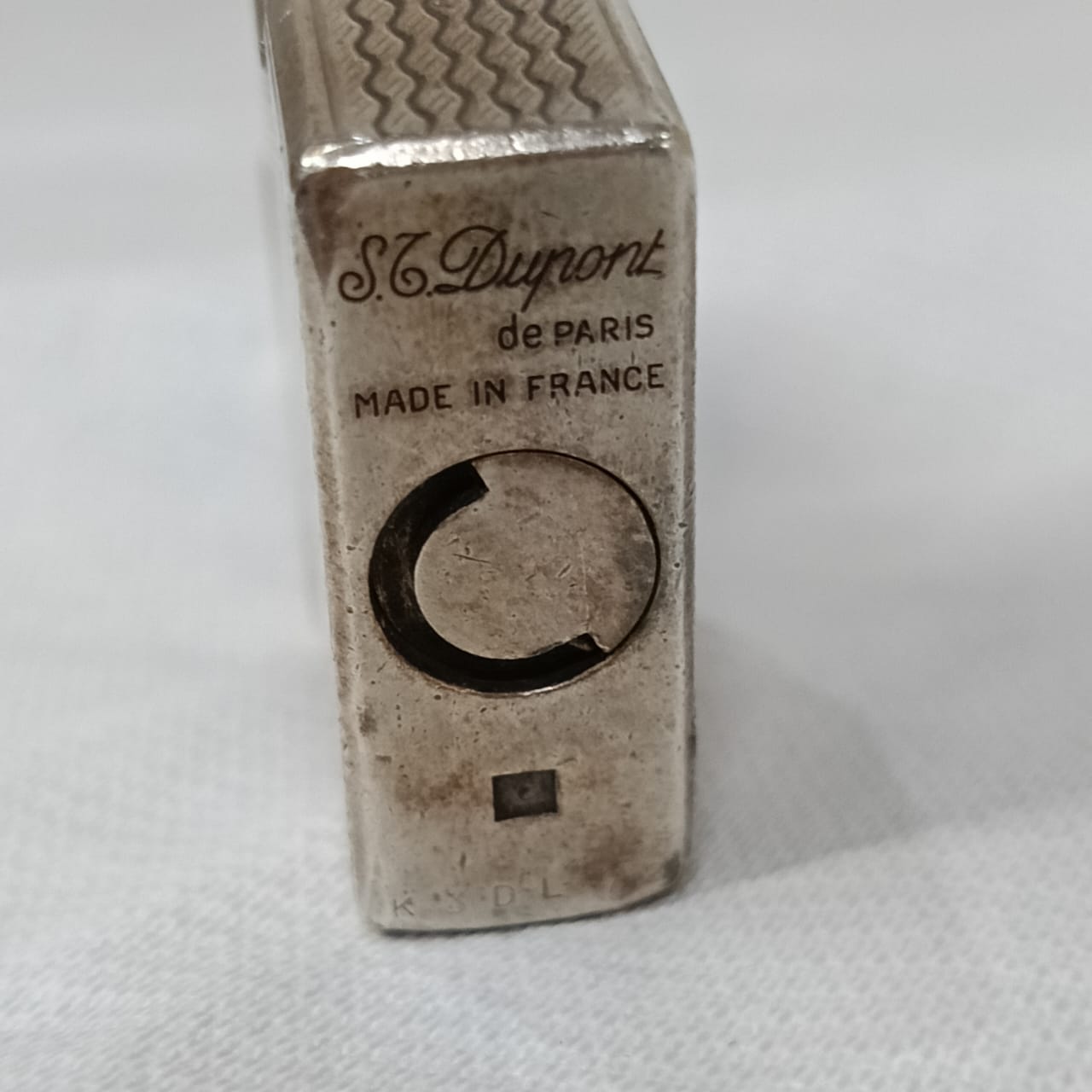 Briquet Dupont argent original
