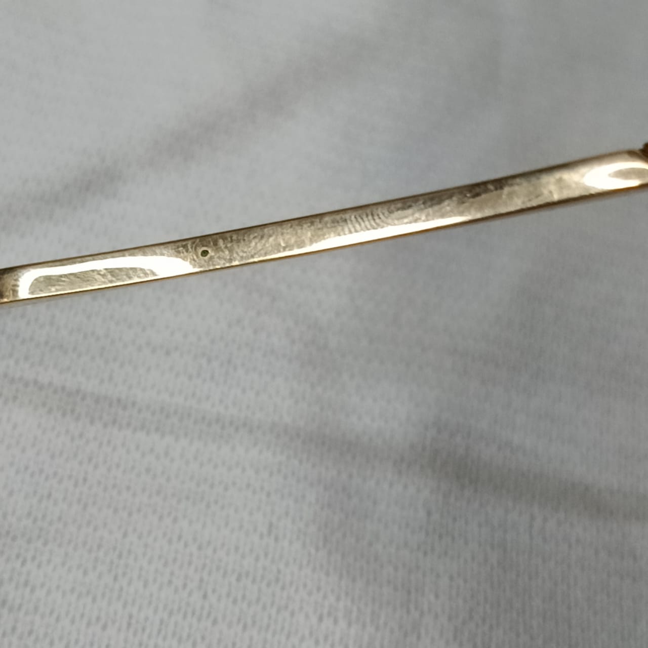 Cadre du lunette Dior femme en plaqué or vintage