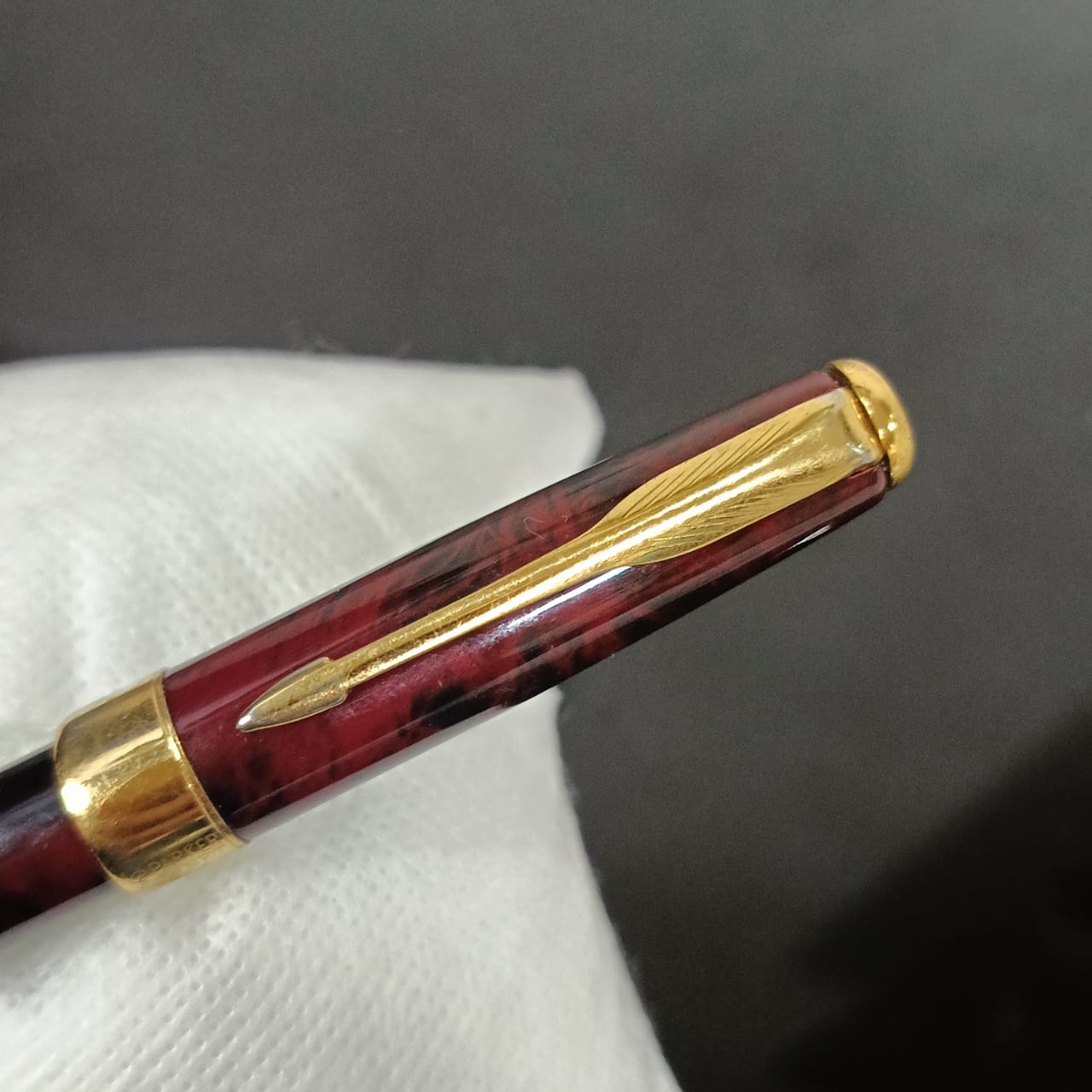 Stylo plume Parker or18k 750 original
