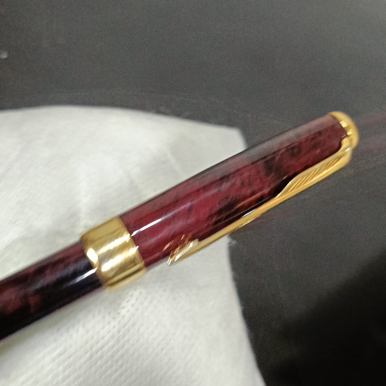 Stylo plume Parker or18k 750 original