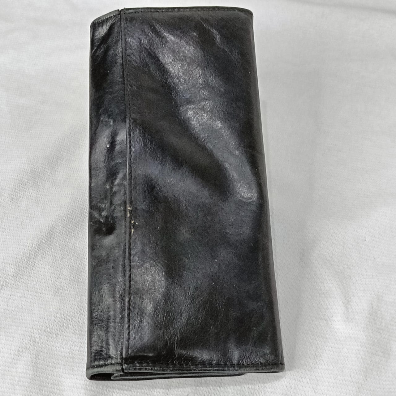 Portefeuille en cuir vintage original