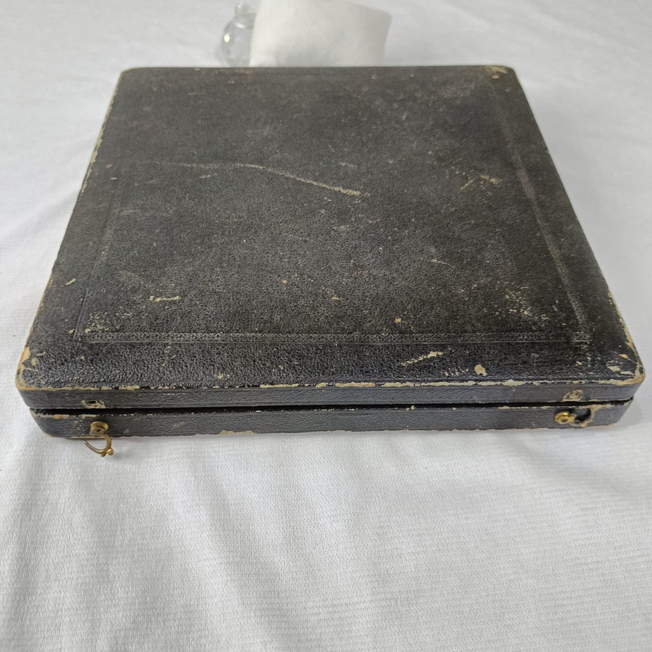Coffret argenté antique vintage 12 pièce عااج