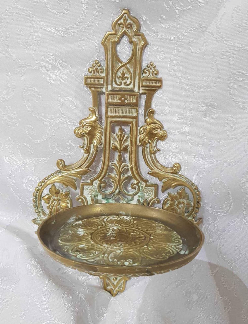 Ancien console bronze 32cm