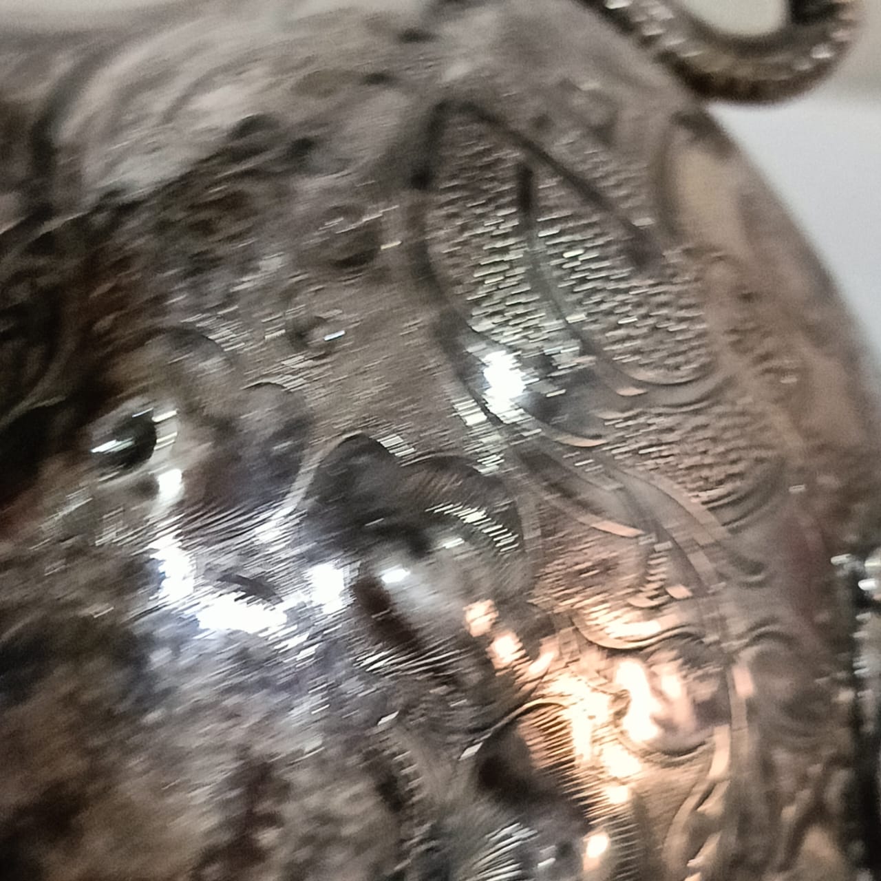 سرفيس عتيق تغليف فضة قوي
