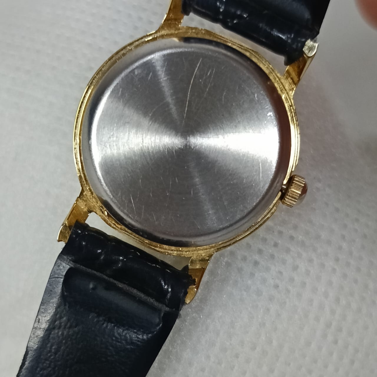 Montre suiso automatique femme &nbsp;plaqué or vintage original