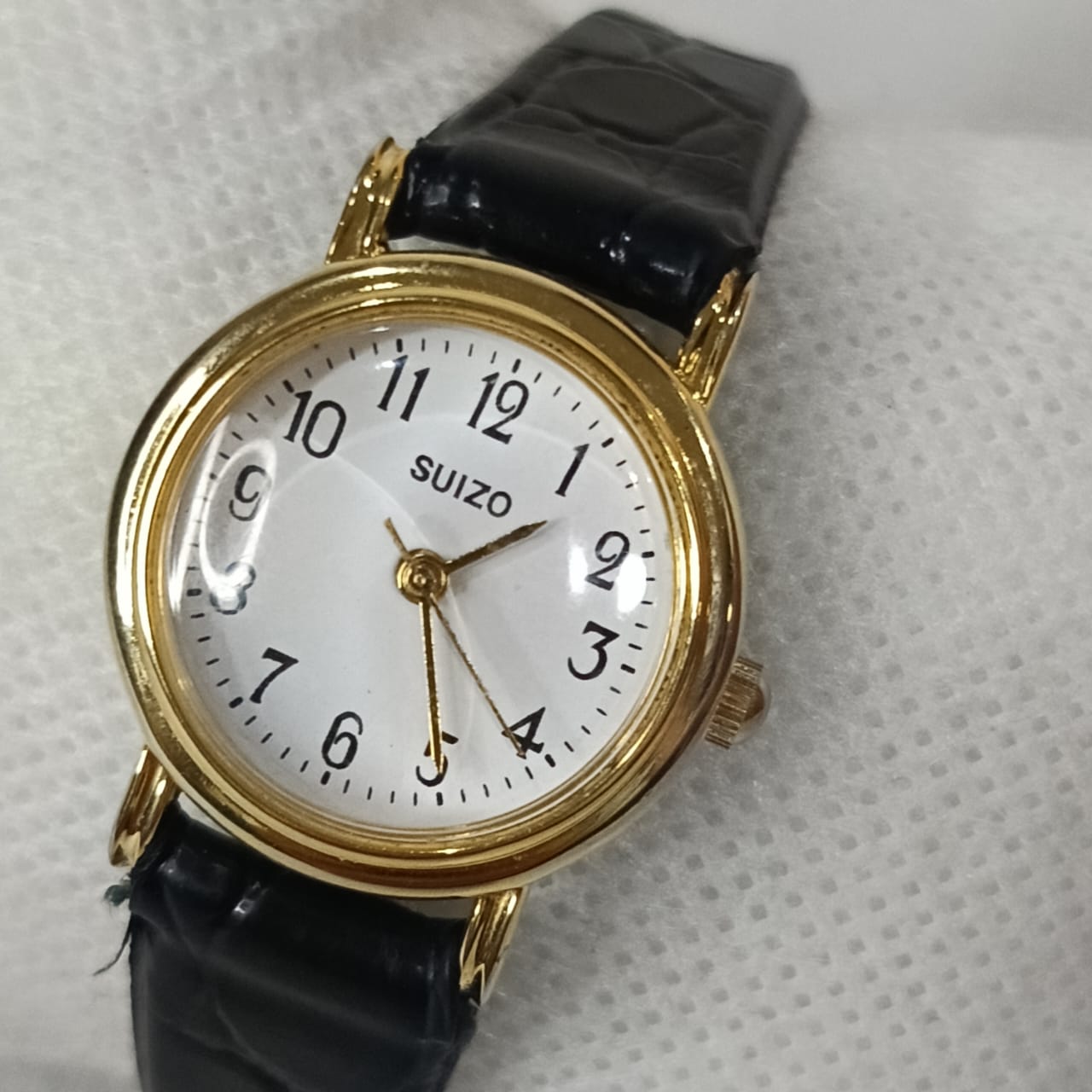 Montre suiso automatique femme &nbsp;plaqué or vintage original