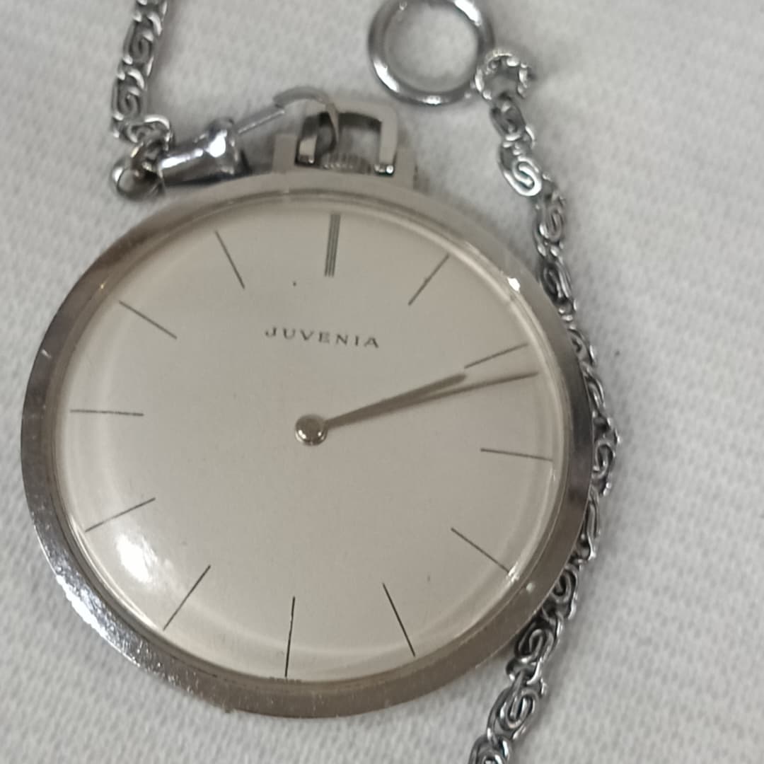 Montre gousset jvenia extra plat mécanique