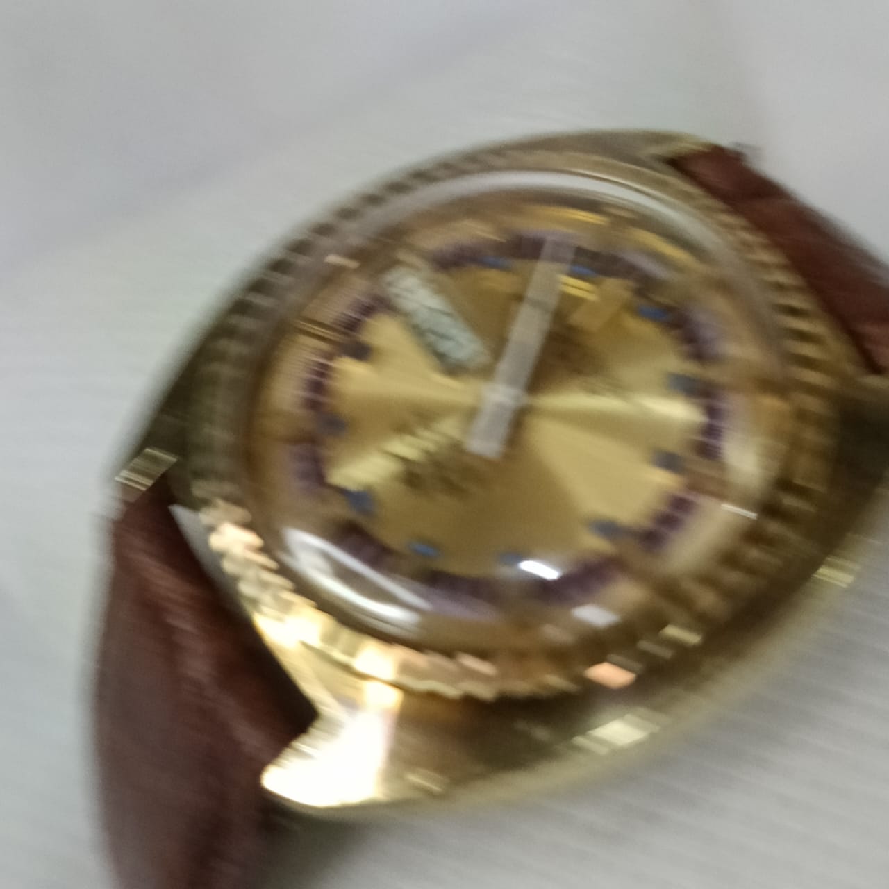 Montre Royce automatique en plaqué or vintage original