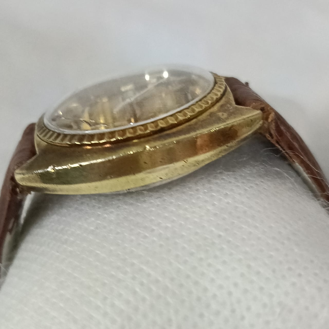Montre Royce automatique en plaqué or vintage original