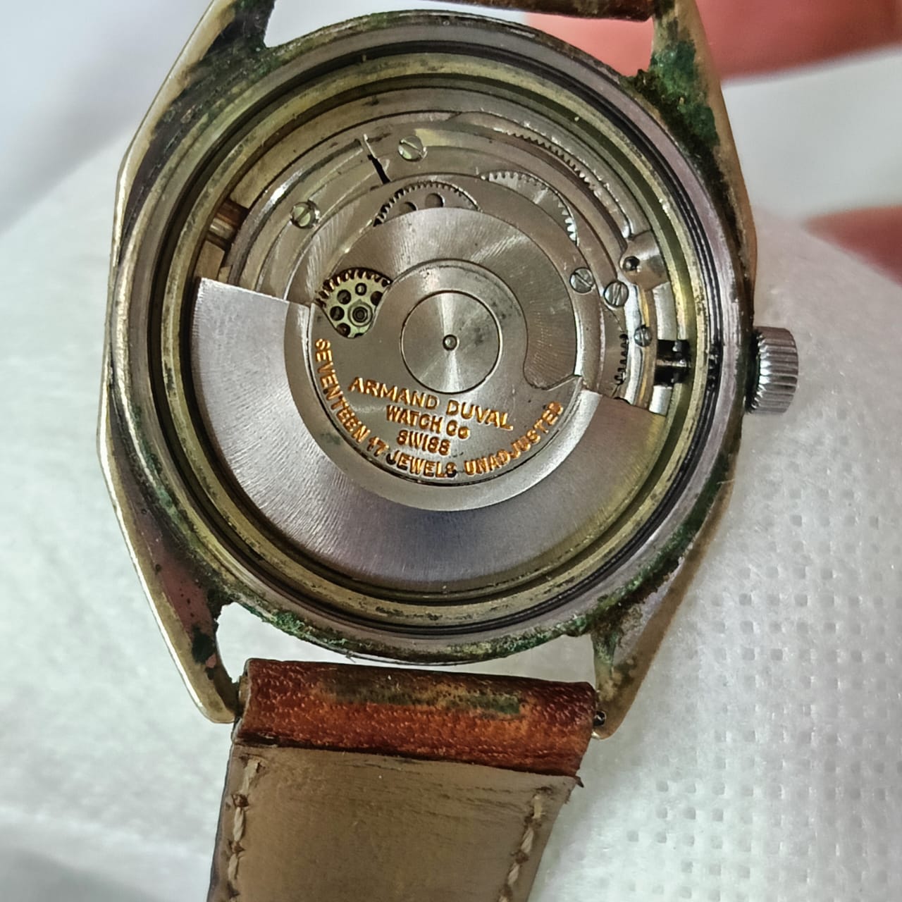 Montre Armand Duval automatique suiss original