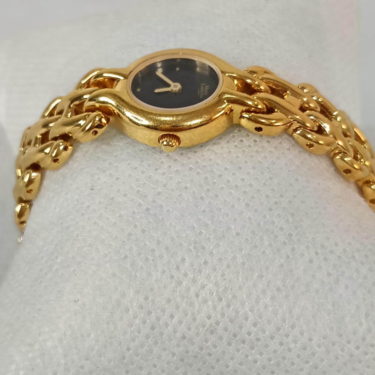 Montre Marie laurena Quartz swiss -france en plaqué or
