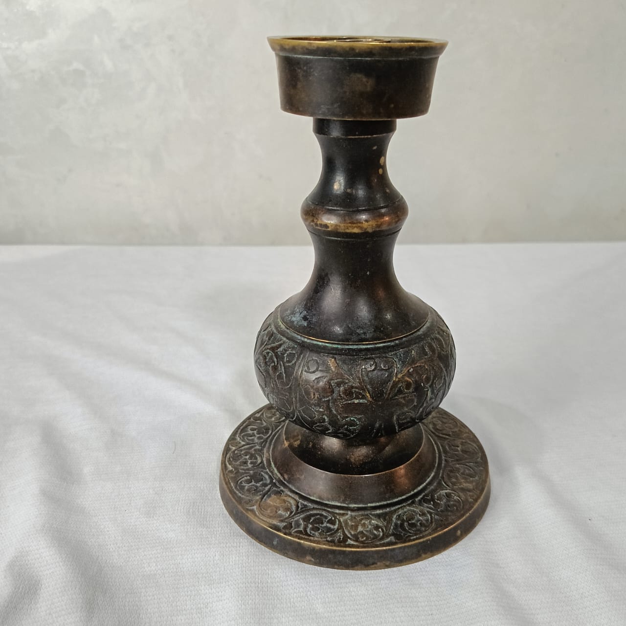 Ancien pougoire en bronze rare vintage